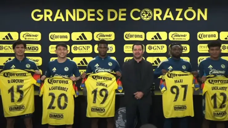 Refuerzos América Apertura 2025 Liga MX