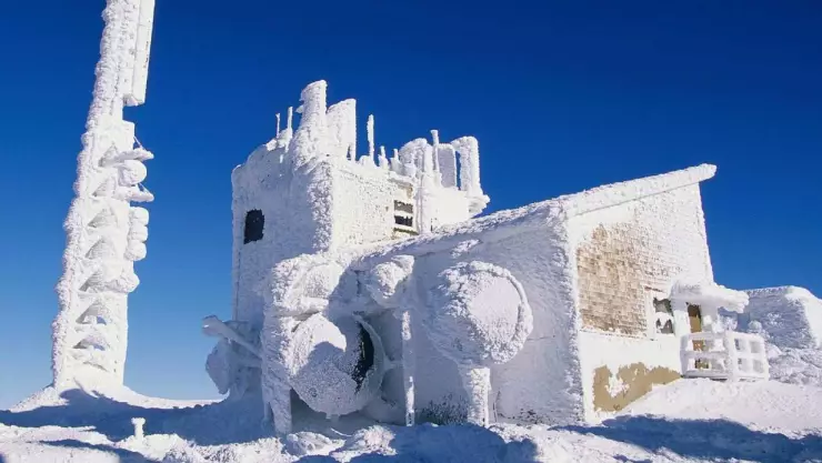 Mount Washington rompe récord; registra temperaturas de -75 grados