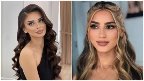 peinados para fiestas elegantes