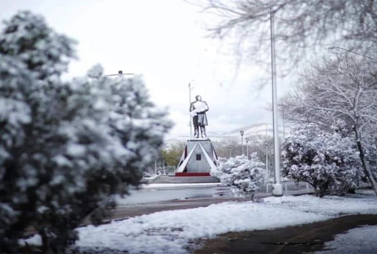 Nieve en Ciudad Juárez