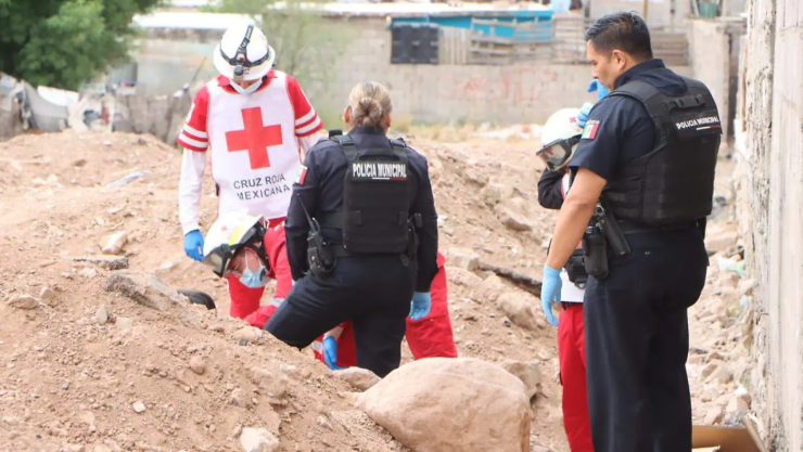 Herido en la colonia Tarahumara.