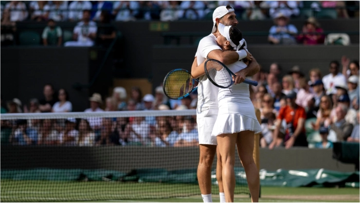 ¡Historia! La dupla mexicana estará en la final de dobles mixtos en Wimbledon, ¿quiénes son?