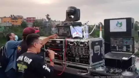 sonidero azotea casa cuarentena naucalpan.jpg