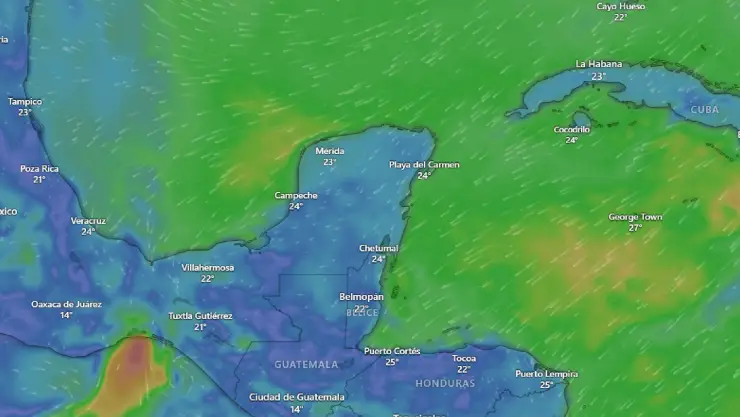 Clima hoy en Yucatán viernes 3 de enero de 2025_ Prevén bajas temperaturas por masa de aire frío
