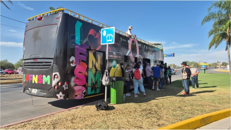 ¿De dónde sale el camión que te lleva al Foro de las Estrellas durante la Feria de San Marcos 2024