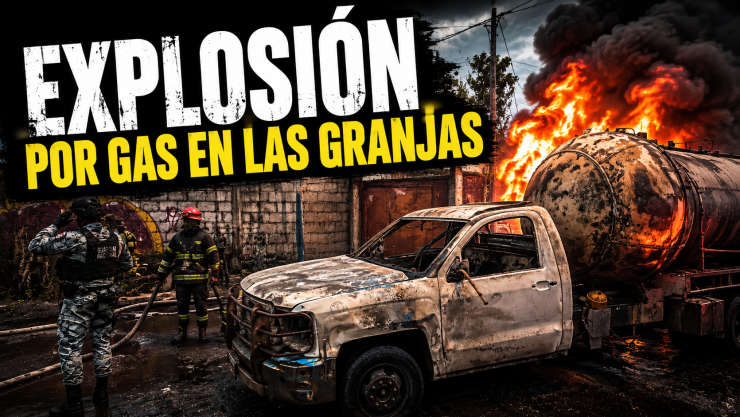 Fuerte explosión de pipa de Gas sacude Cuernavaca; hay 21 heridos y viviendas dañadas