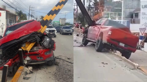 ¡ÚLTIMA HORA! Se registra accidente vehicular en el Blvd. Colosio en Cancún HOY; ¿está causando tráfico?
