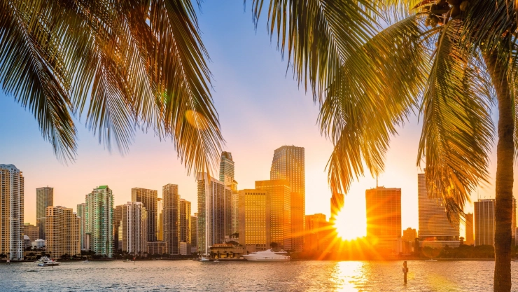 Vista panorámica de Miami-Dade