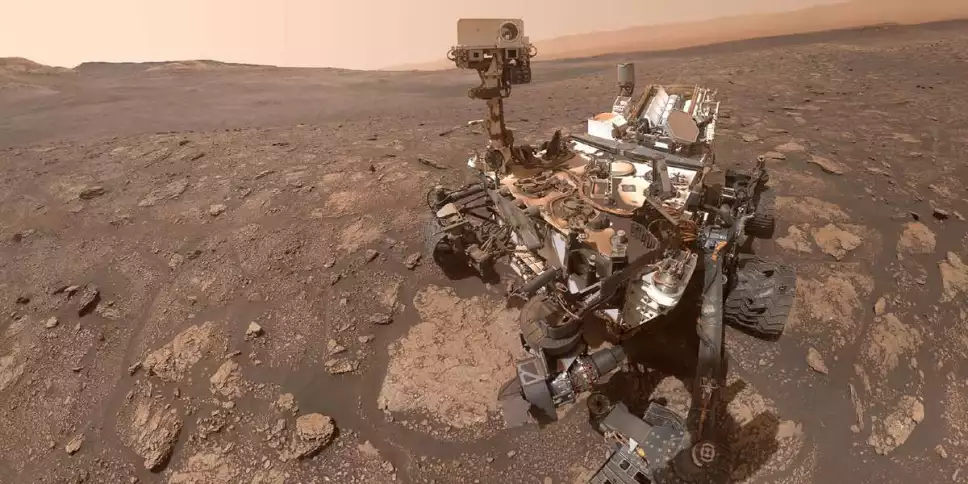 vehículo curiosity marte