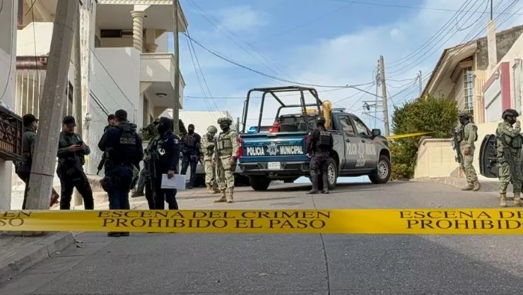 Hombre asesinado en la 5 de Mayo