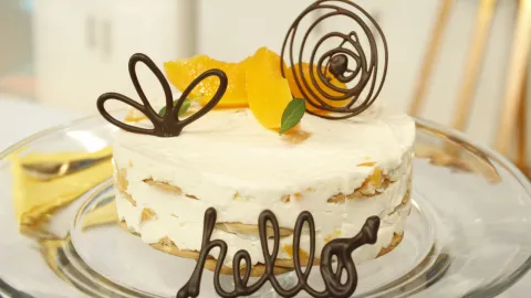 Tarta de durazno