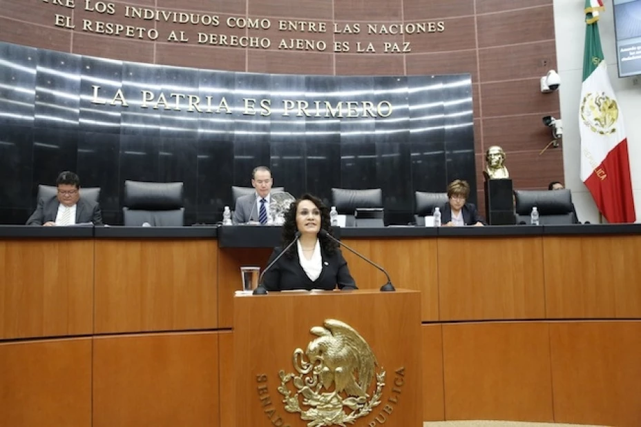 Dolores Padierna, senadora del PRD