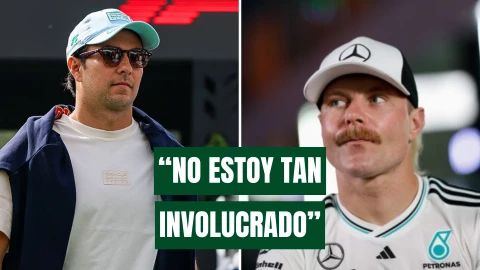 Checo Pérez y Valtteri Bottas