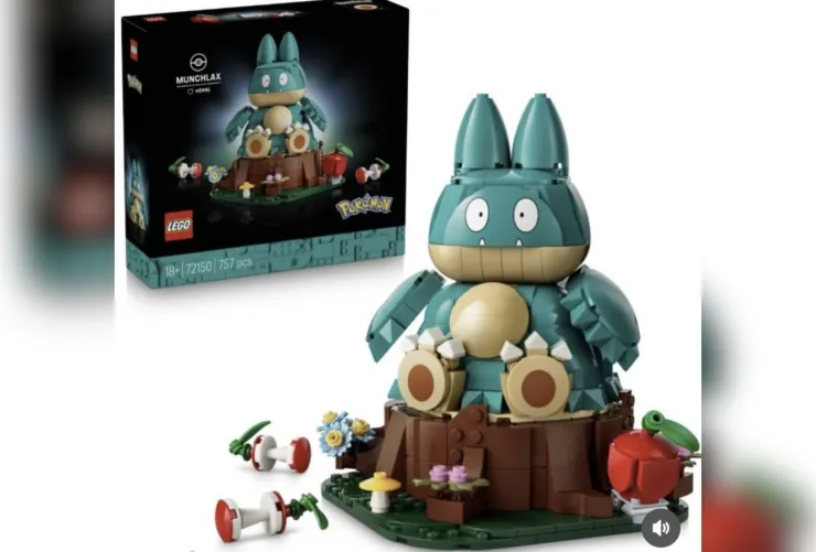 Nuevos sets de LEGO Pokémon 2026 Rayquaza, Arcanine y Munchlax; precio en México y fecha de lanzamiento
