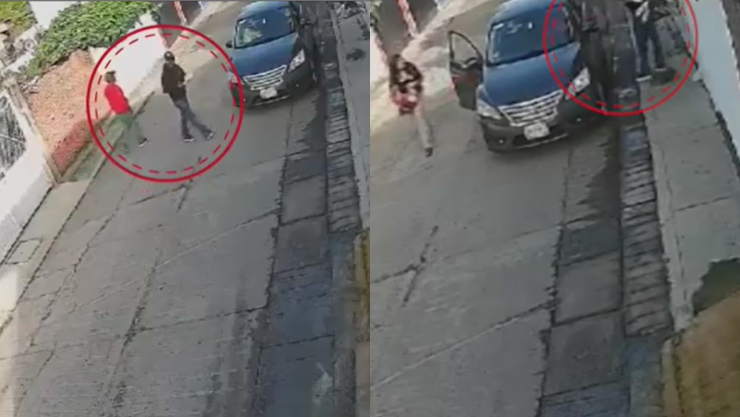 Roban vehículo a mujer y su hijo en Cuernavaca, Morelos