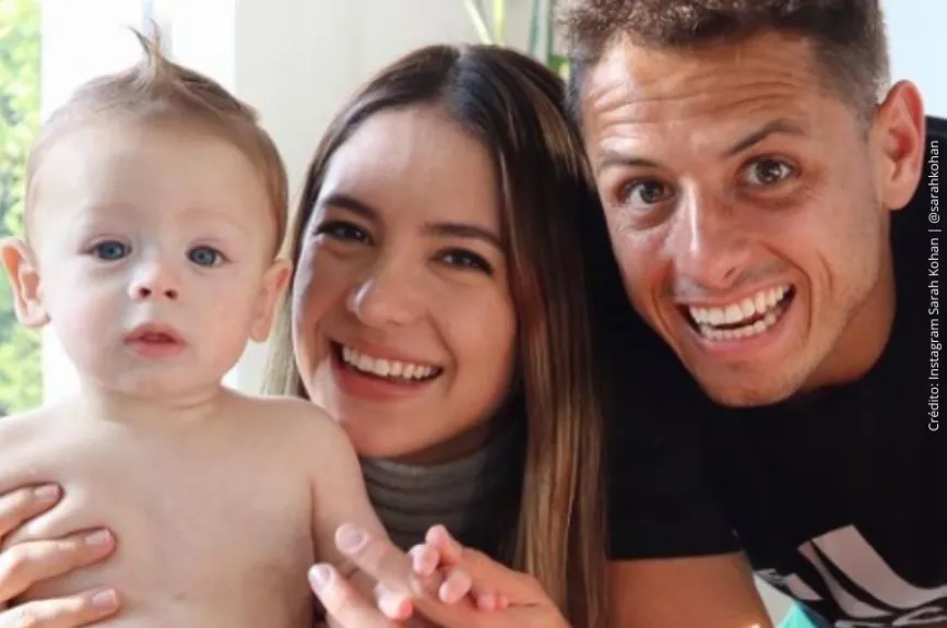 Sarah Kohan y Javier Hernández.
