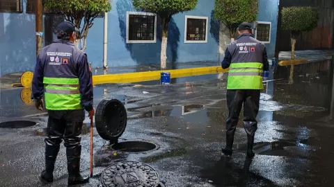 Inundaciones por lluvias en CDMX
