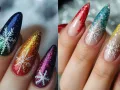 No importa cómo sean tus uñas: estos diseños de Navidad harán lucir tus manos como nunca.