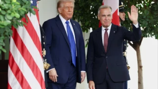 Trump se reúne con Mark Carney