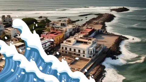desaparecerá Veracruz tragado por el mar