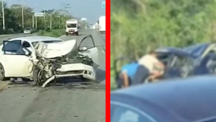 Brutal accidente deja a personas lesionadas en la carretera federal 307: Esto se sabe sobre el fuerte choque en el tramo Playa del Carmen-Tulum