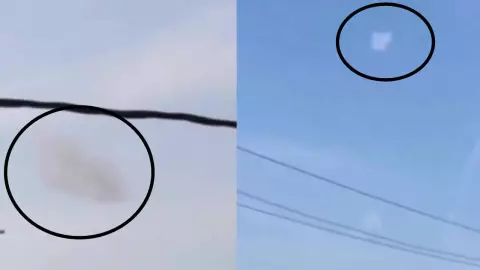 VIDEO: ¿Ovni nube? Captan extraño movimiento en el cielo