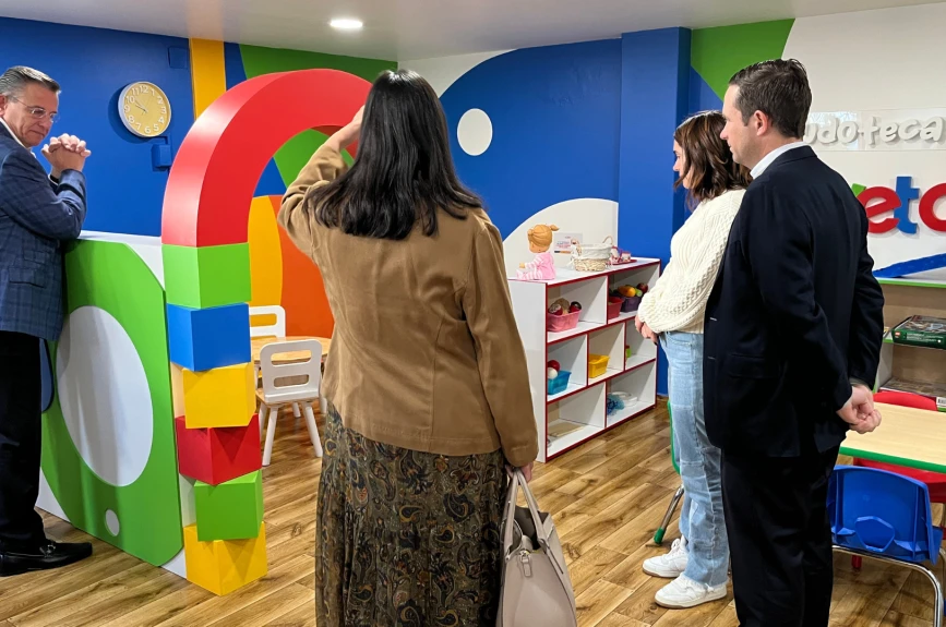 La primera Ludoteca del Juguetón Azteca se inauguró.