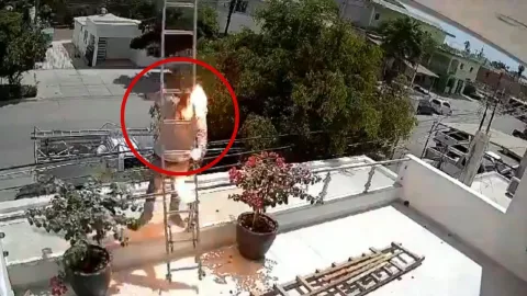 ELECTROCUTADO EN SINALOA