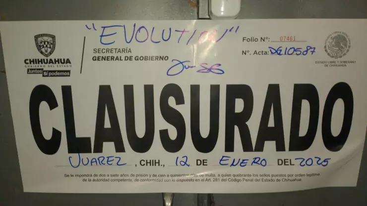 clausurado