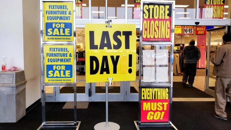 Uno de los locales de JCPenney