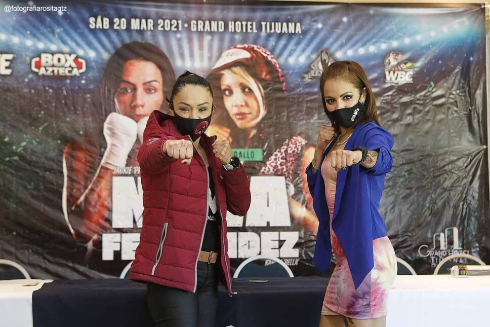 Jackie Nava vs Karina Fernández boxeo