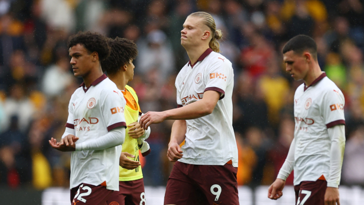 Manchester City en derrota ante Wolves