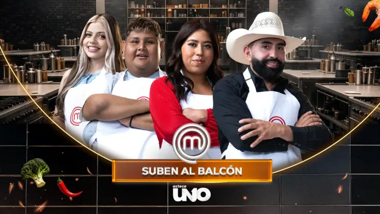 El equipo rojo sube al balcón en MasterChef 24/7