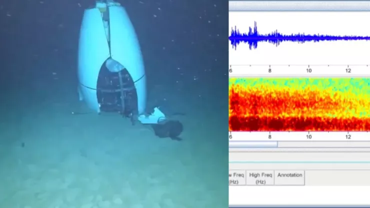 ¡DESGARRADOR! Filtran nuevo audio de la implosión del submarino Titán