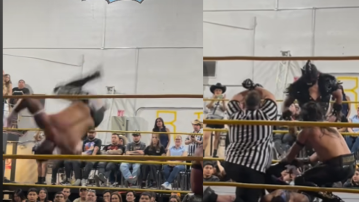 Luchador Baby Xtreme sufre grave fractura durante su pelea