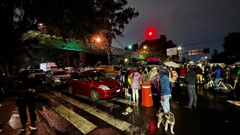 Bloqueo en Tlalpan hoy
