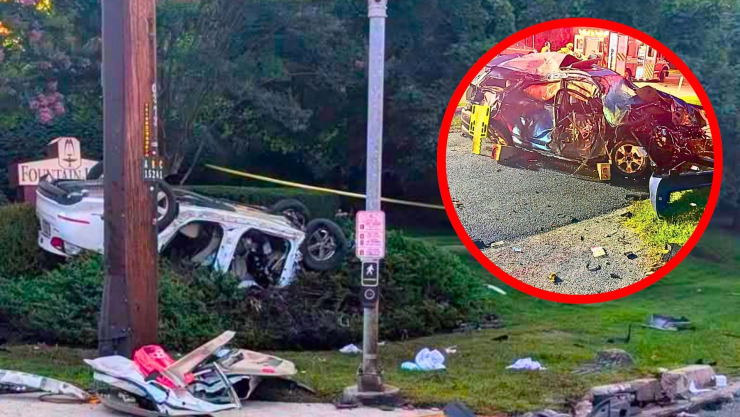 accidente automovilístico en Maryland