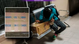 Caso bebé entregada en caja de cartón en Ecuador