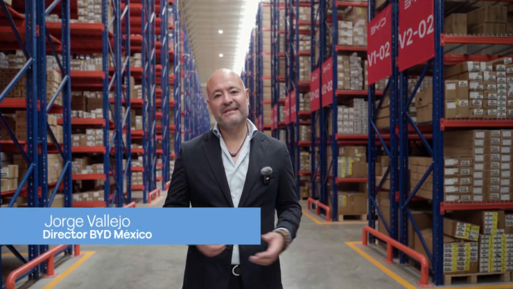 BYD inaugura su centro nacional de distribución en Tultilán, Estado de México