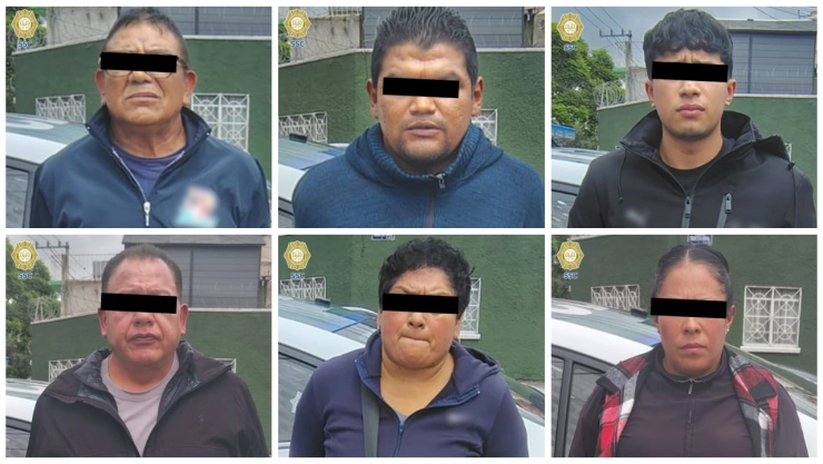 Seis personas fueron detenidas acusadas de asaltar a dos usuarias afuera del Metrobús Euzkaro.