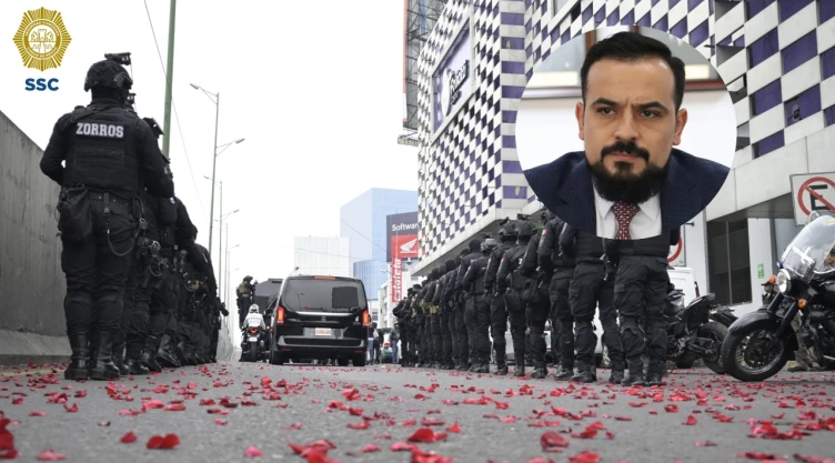 ¡Entre flores y banda de guerra! Policía CDMX despide a jefe de inteligencia asesinado en Morelos