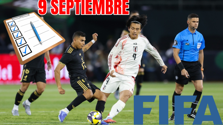Lista OFICIAL de todos los amistosos internacionales que habrá HOY 9 de septiembre 2025