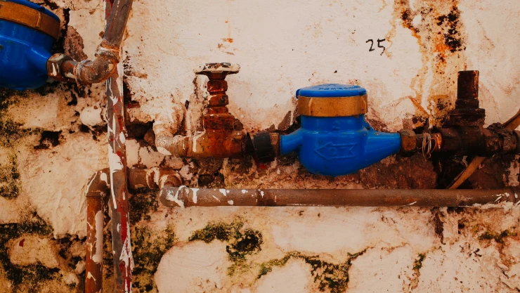 Fuga de agua en línea del sistema Acueducto II, Colón