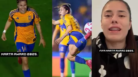 ¡De México para el mundo! Lizbeth Ovalle conquista el Premio Marta de la FIFA; así reaccionó (VIDEO)