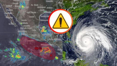 ¡ALERTA! Fecha exacta en la que se formará el ciclón Flossie según la Conagua