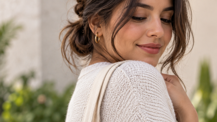 4 ideas de puntos de crochet modernos para tejer flores de manera sencilla y decorar cualquier bolso o mochila