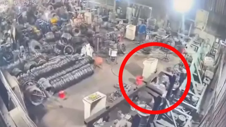 trabajadora muere máquina Vietnam