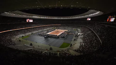 The Match in Africa: Roger Federer v Rafael Nadal