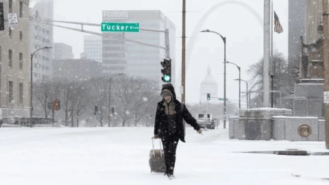 Tormenta Invernal Estados Unidos