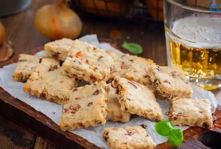 Galletas sabor cerveza de mantequilla